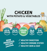 Naturo Dog - Grain Free Chicken With Potato & Veg 400g