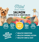 Naturo Dog - Adult Mini Pouch Salmon, Rice & Veg 150g