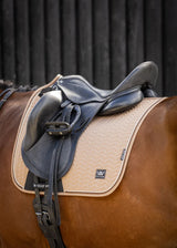 Woof Wear Herringbone Saddle Pad DR Caramel Full