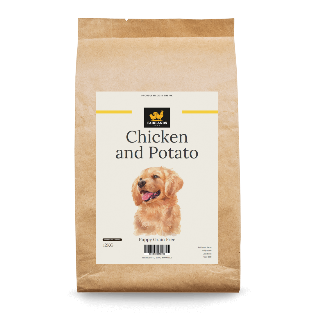 Fairlands Farm Working Dog Grain Free Puppy Chicken & Potato 12kg