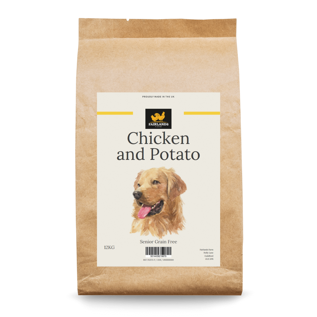 Fairlands Farm Working Dog Grain Free Senior Chicken & Potato 12kg