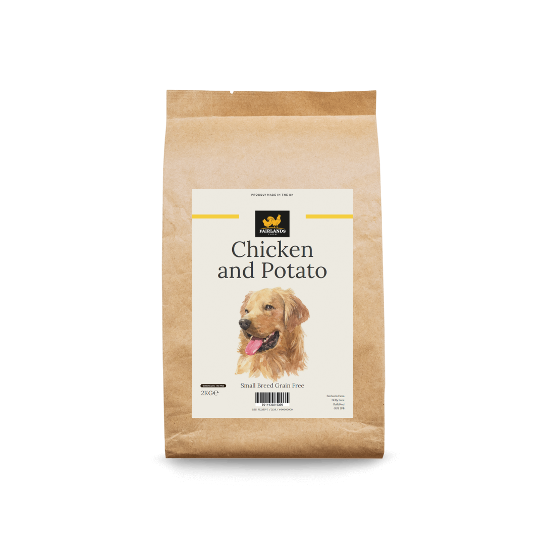 Fairlands Farm Working Dog Grain Free Adult Small Breed Chicken & Potato 2kg