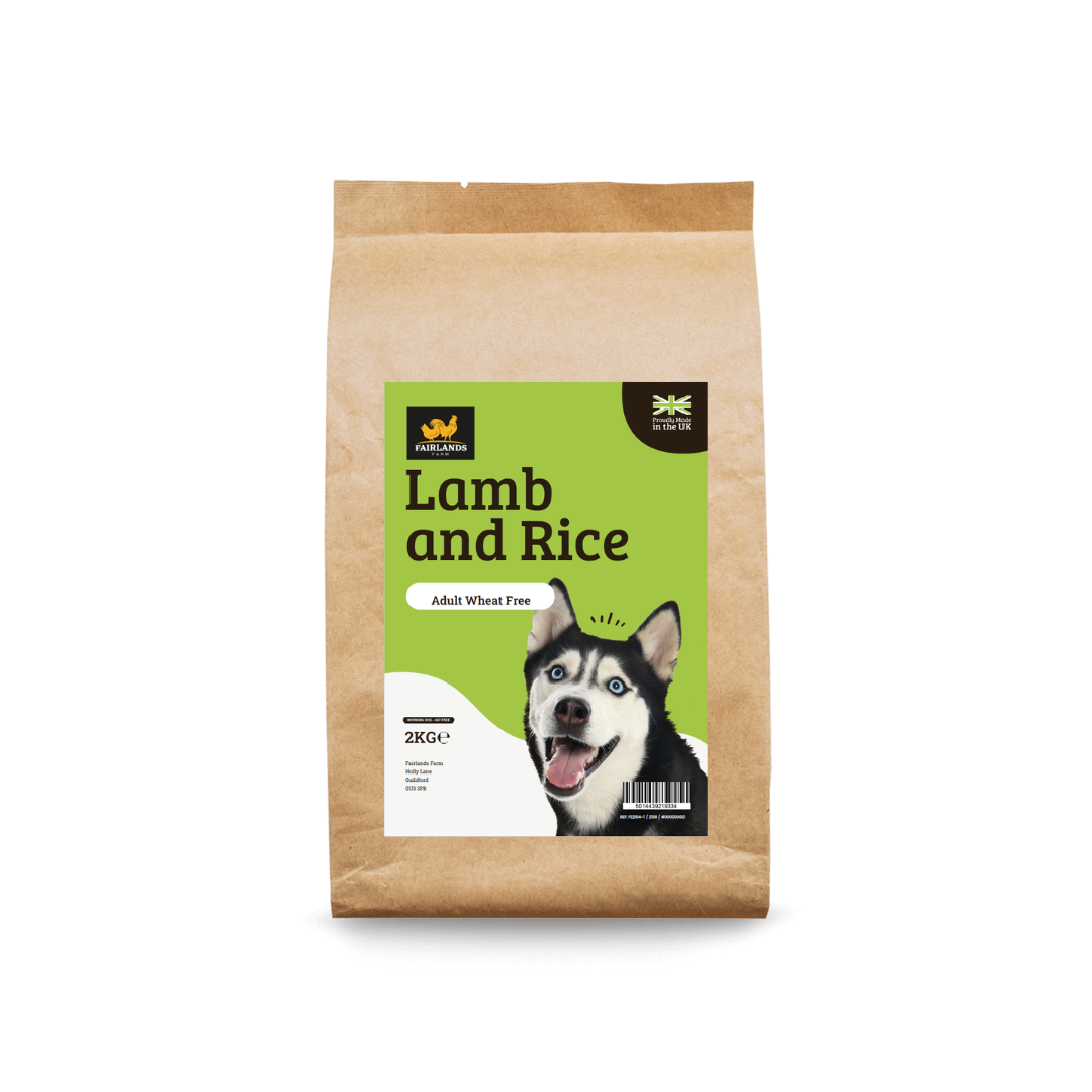 Fairlands Farm Working Dog Wheat Free Lamb & Rice 2kg