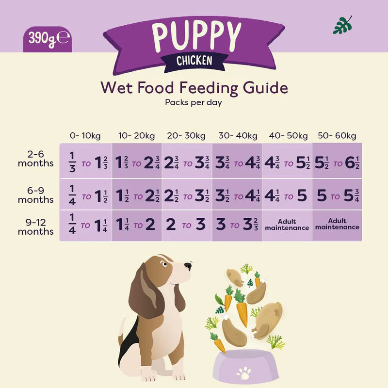 Nature Diet Puppy - Feel Good Puppy 390g