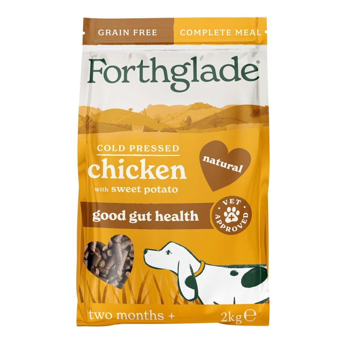 Forthglade Cold Pressed Natural Grain Free Chicken 2kg