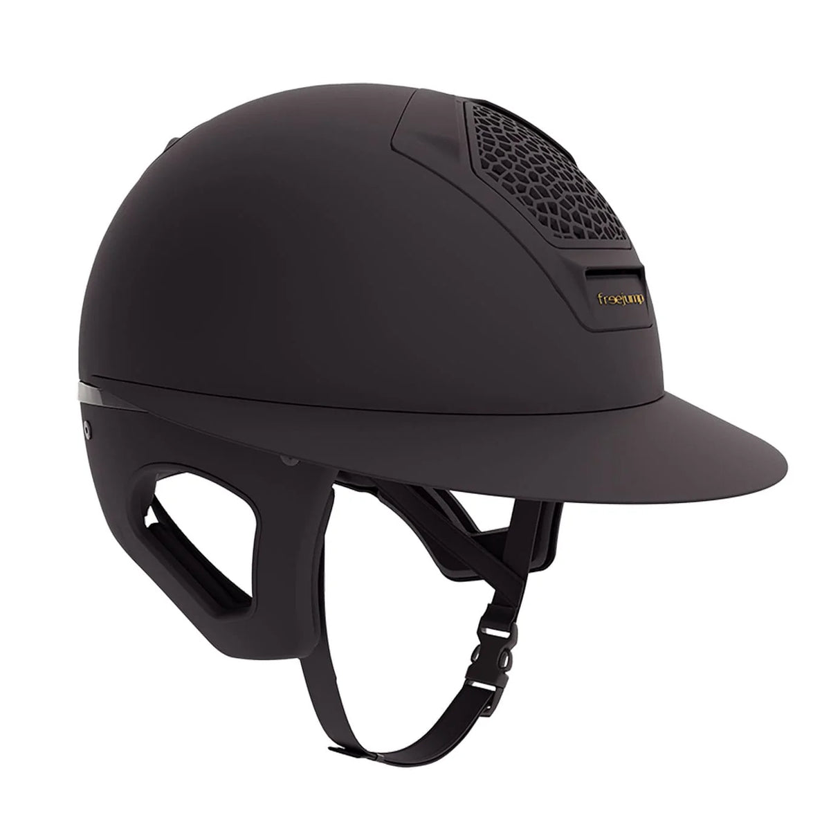 Freejump Voronoi Black Matte Full Protection Black Matte Wide Visor Medium