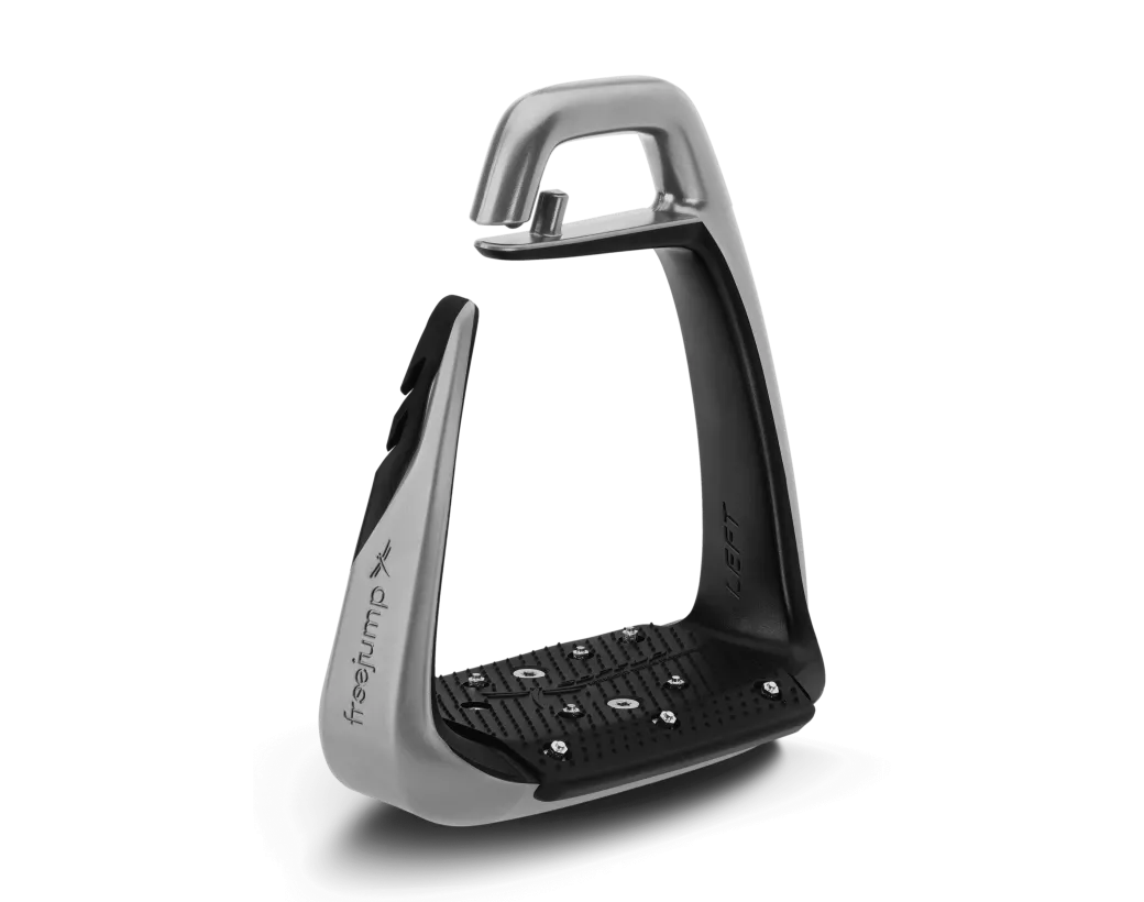 Freejump Stirrups Soft Up Classic+ Silver / Black