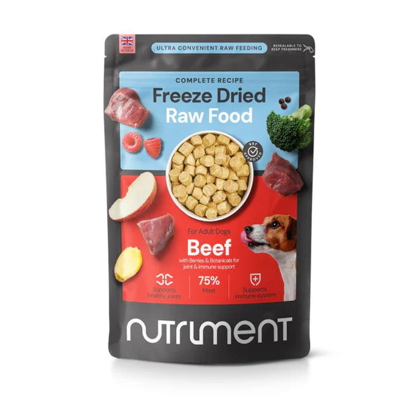 Nutriment Dog - Freeze Dried Food Beef 225g