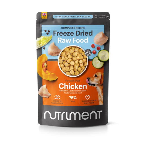 Nutriment Dog - Freeze Dried Food Chicken 225g