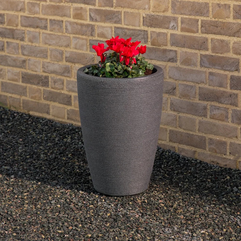 Strata Amesbury Medium Tapered Round Planter Ash