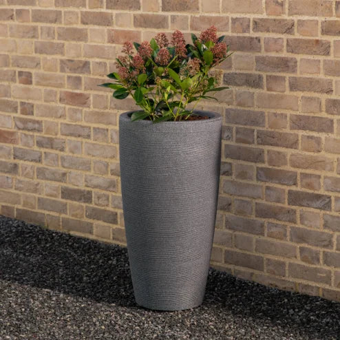 Strata Amesbury Large Tapered Round Planter Ash