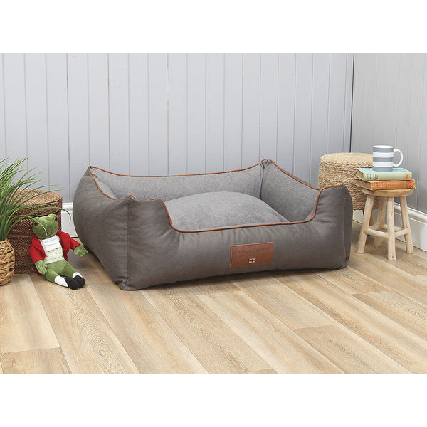 George Barclay Beckley Orthopaedic Walled Bed Anthracite/Cloud Large