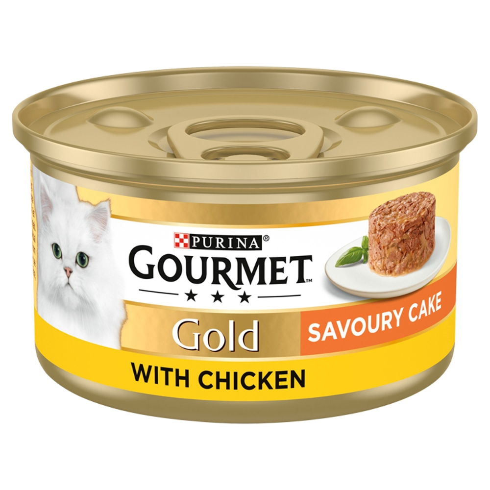 Gourmet Gold Savoury Cake Chicken 85g