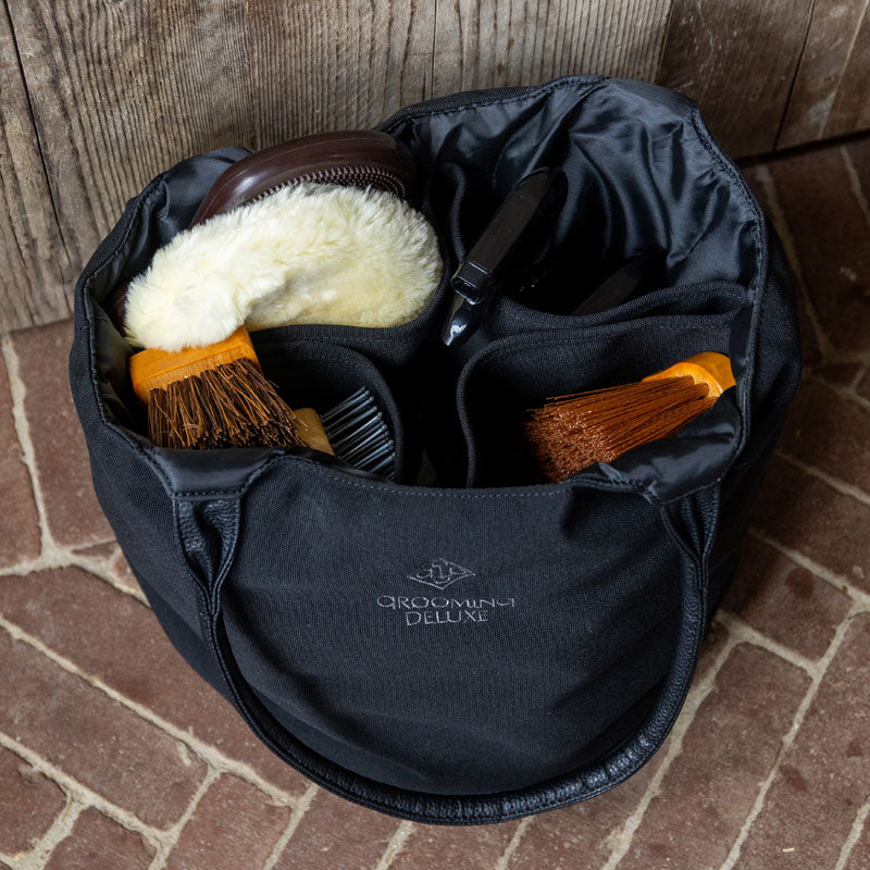 Kentucky Horsewear Grooming Bag Canvas Black