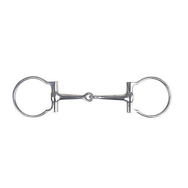 HKM Sports D-ring Snaffle Single Joint