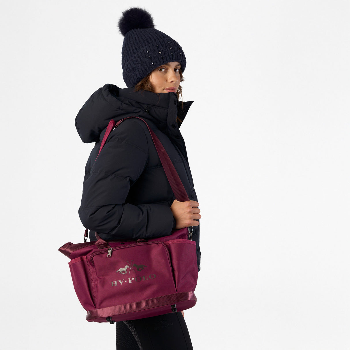 HV Polo Grooming Bag HVPJonna Wine