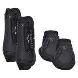 HV Polo Tendon & Fetlock Bootset HVPClassic Black