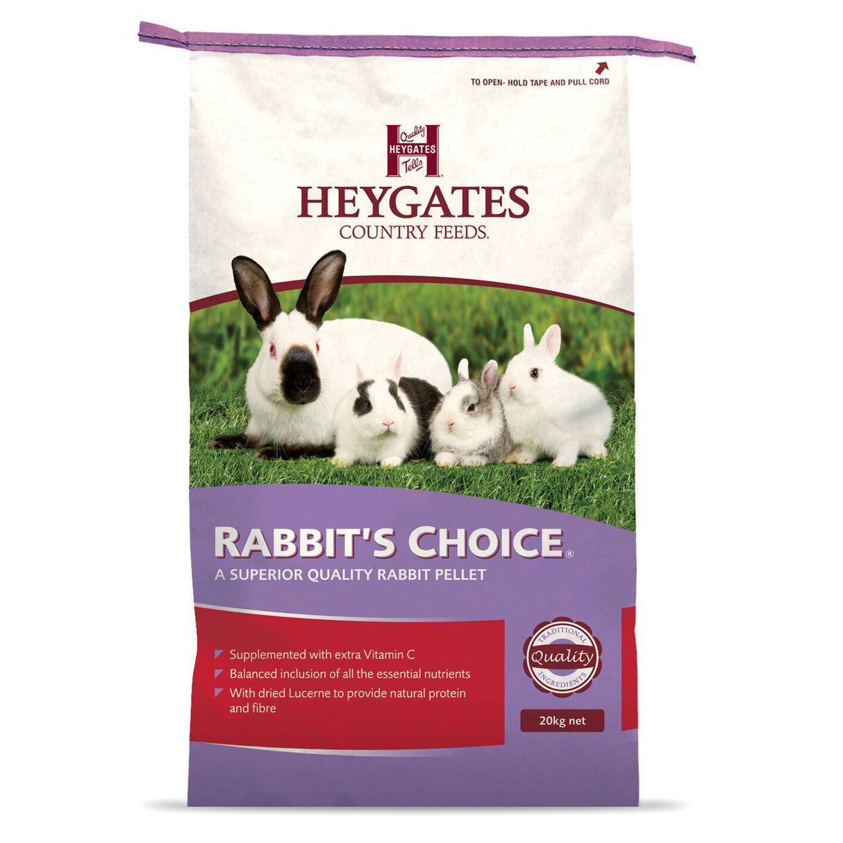 Heygates Rabbit Choice 20kg
