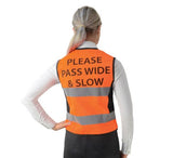 Hy Reflector Waistcoat - Please Pass Wide & Slow