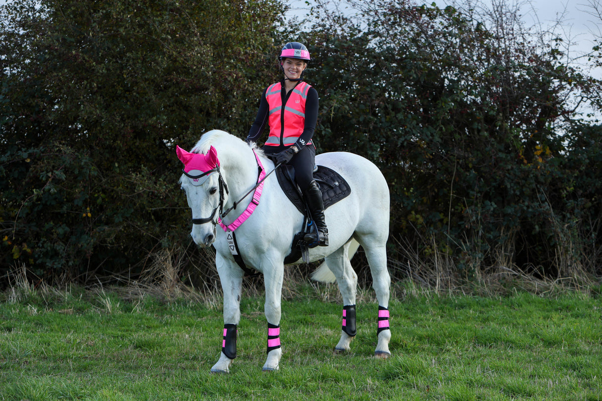 Woof Wear Reflective Club Brushing Boot Hi Viz