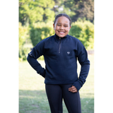 Mochara Young Rider Half Zip Sweatshirt Navy