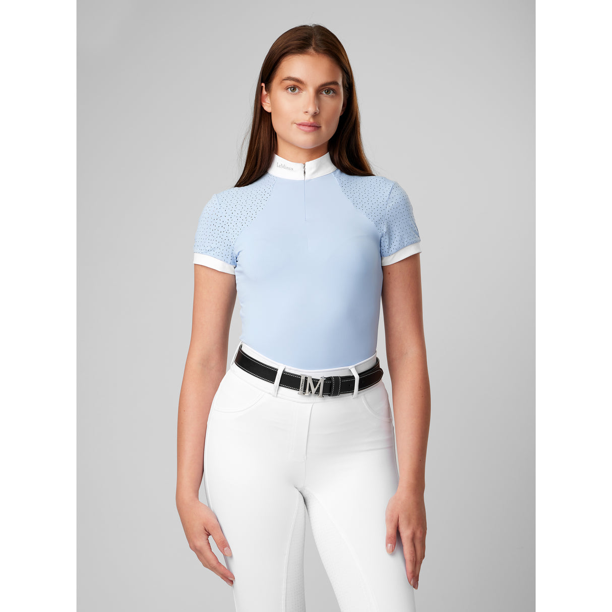 Le Mieux Olivia Short Sleeve Show Shirt Mist