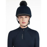 Le Mieux Classique Pom Hat Silk Navy