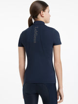 Le Mieux Young Rider Classique Short Sleeve Base Layer Navy