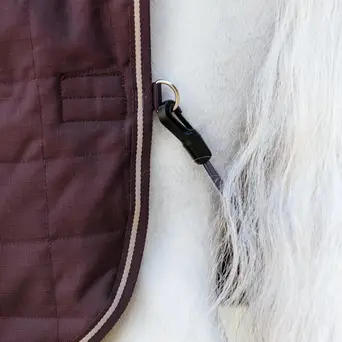 Le Mieux Kudos Luxe Lined Stable Rug Damson