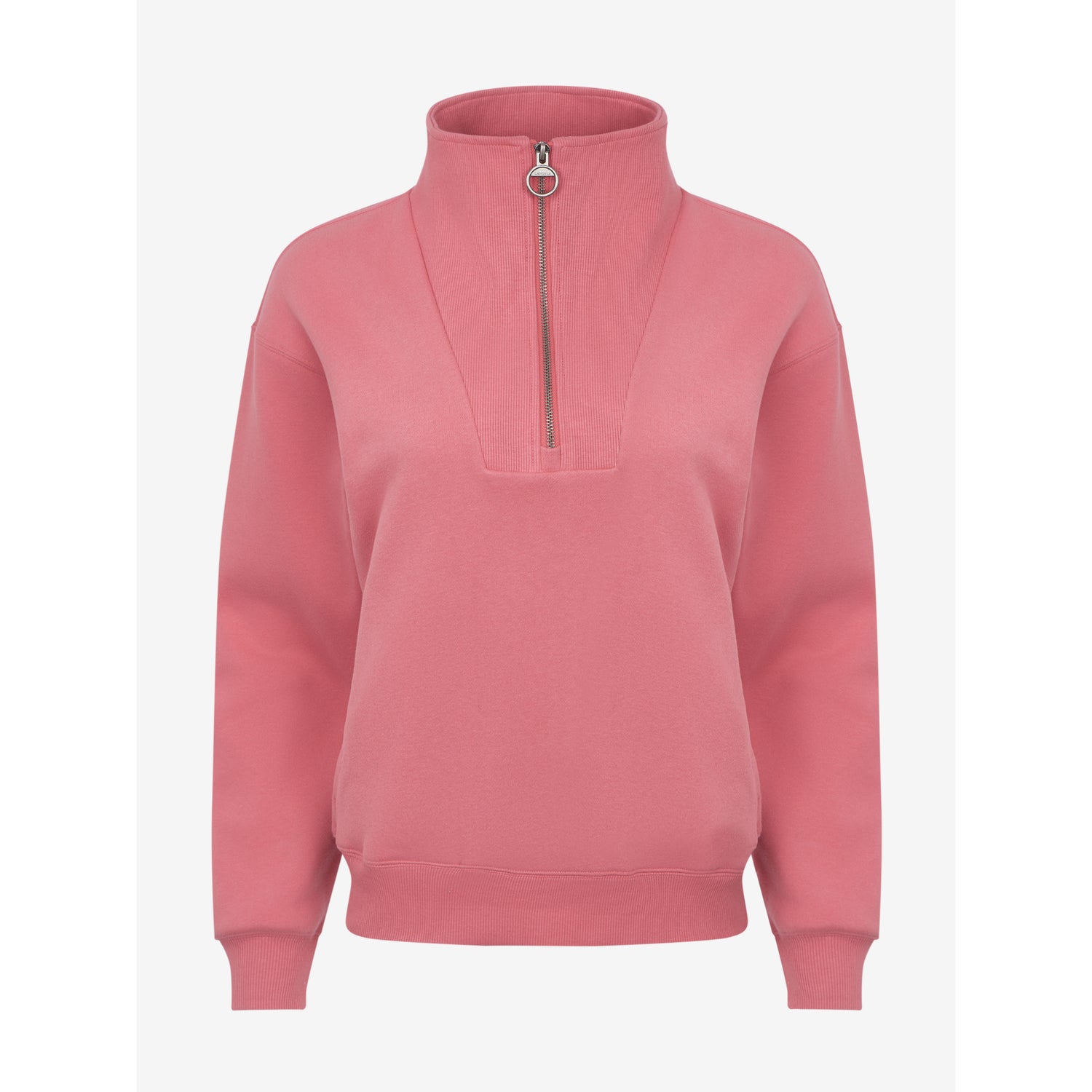 Le Mieux Keira Quarter Zip Sweat Cranberry