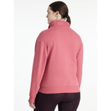 Le Mieux Keira Quarter Zip Sweat Cranberry