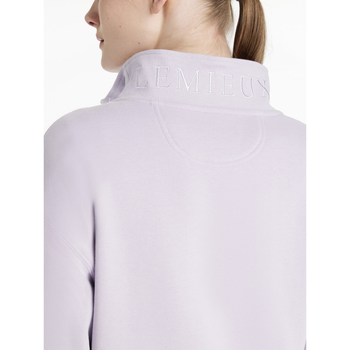 Le Mieux Keira Quarter Zip Sweat Lilac