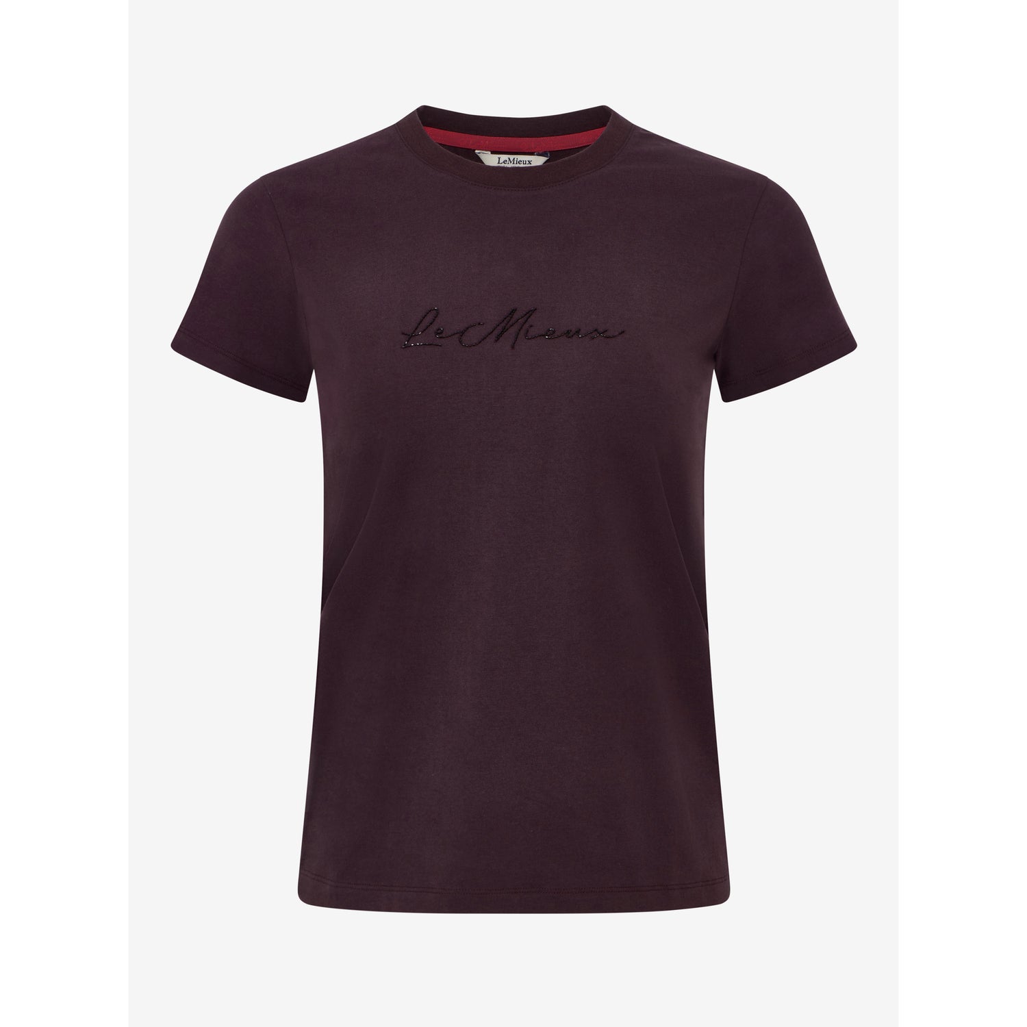 Le Mieux Classique Sparkle T-Shirt Damson