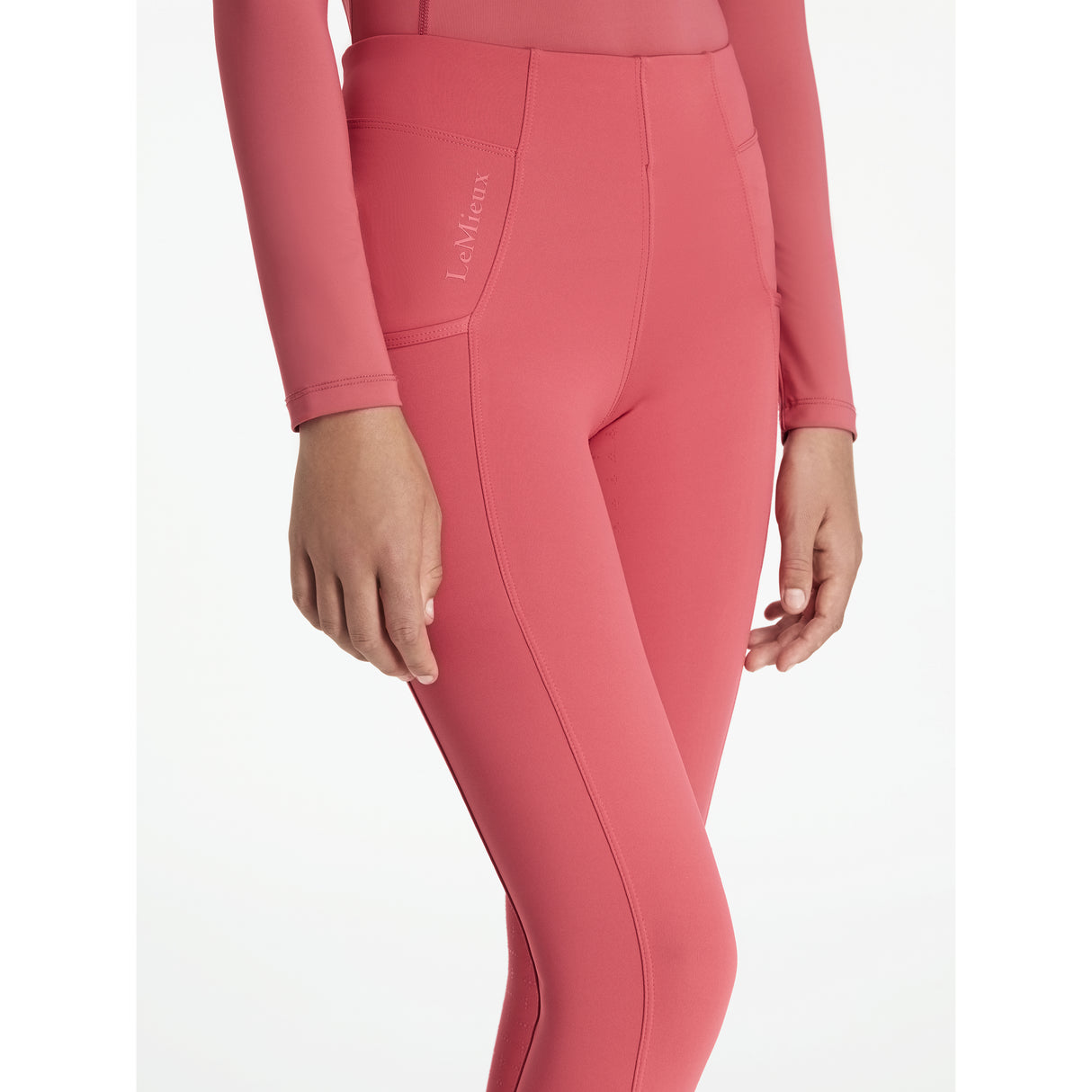 Le Mieux Young Rider Orla Pull Ons Cranberry