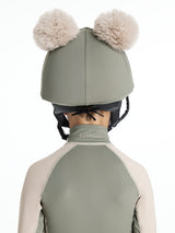 Le Mieux Mini Double Pom Hat Silk Rosemary