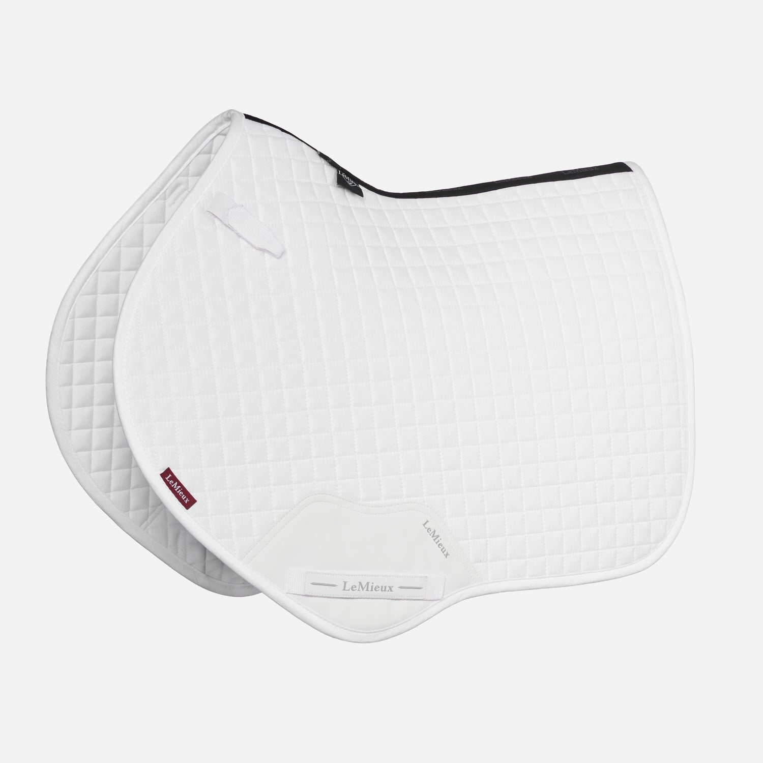 Le Mieux Suede Close Contact Square White L