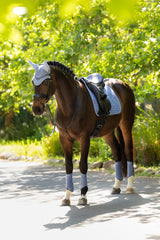 Le Mieux Suede Dressage Square Powder Blue