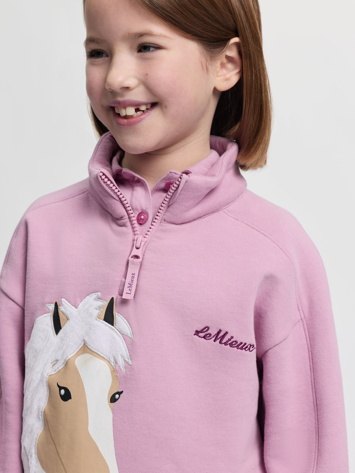 Le Mieux Mini Quinn Quarter Zip Sweat Fondant – Rokers
