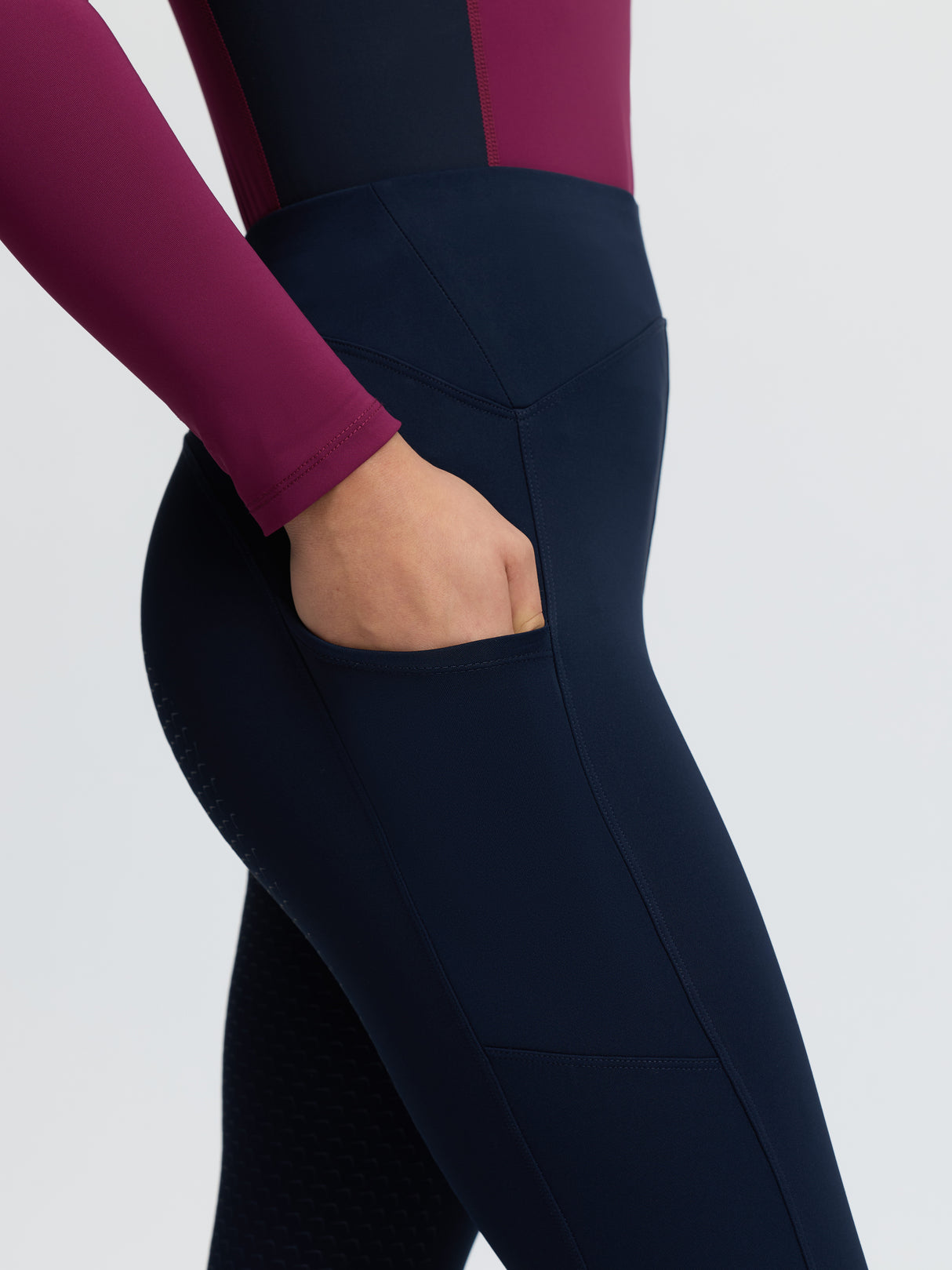 Le Mieux Young Rider Nell Brushed Pull Ons Navy