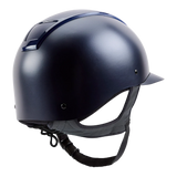 Champion Insight Peaked Helmet Oval Standard Peak Matt Navy / Gloss Navy
