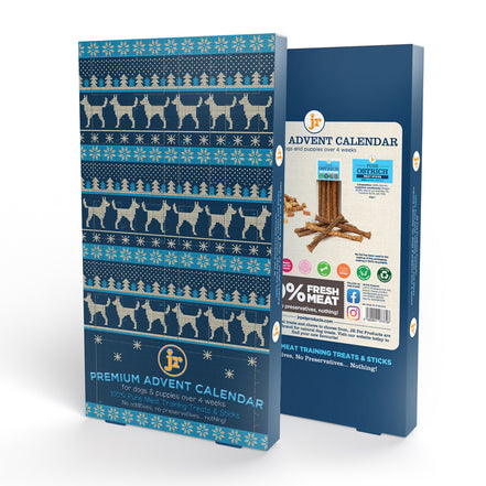 JR Pet Pure Ostrich Advent Calendar For Dogs