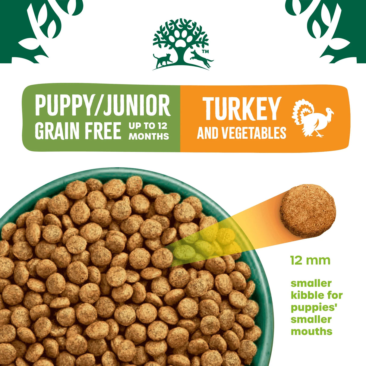 James Wellbeloved Puppy - Turkey & Veg Grain Free 1.5kg