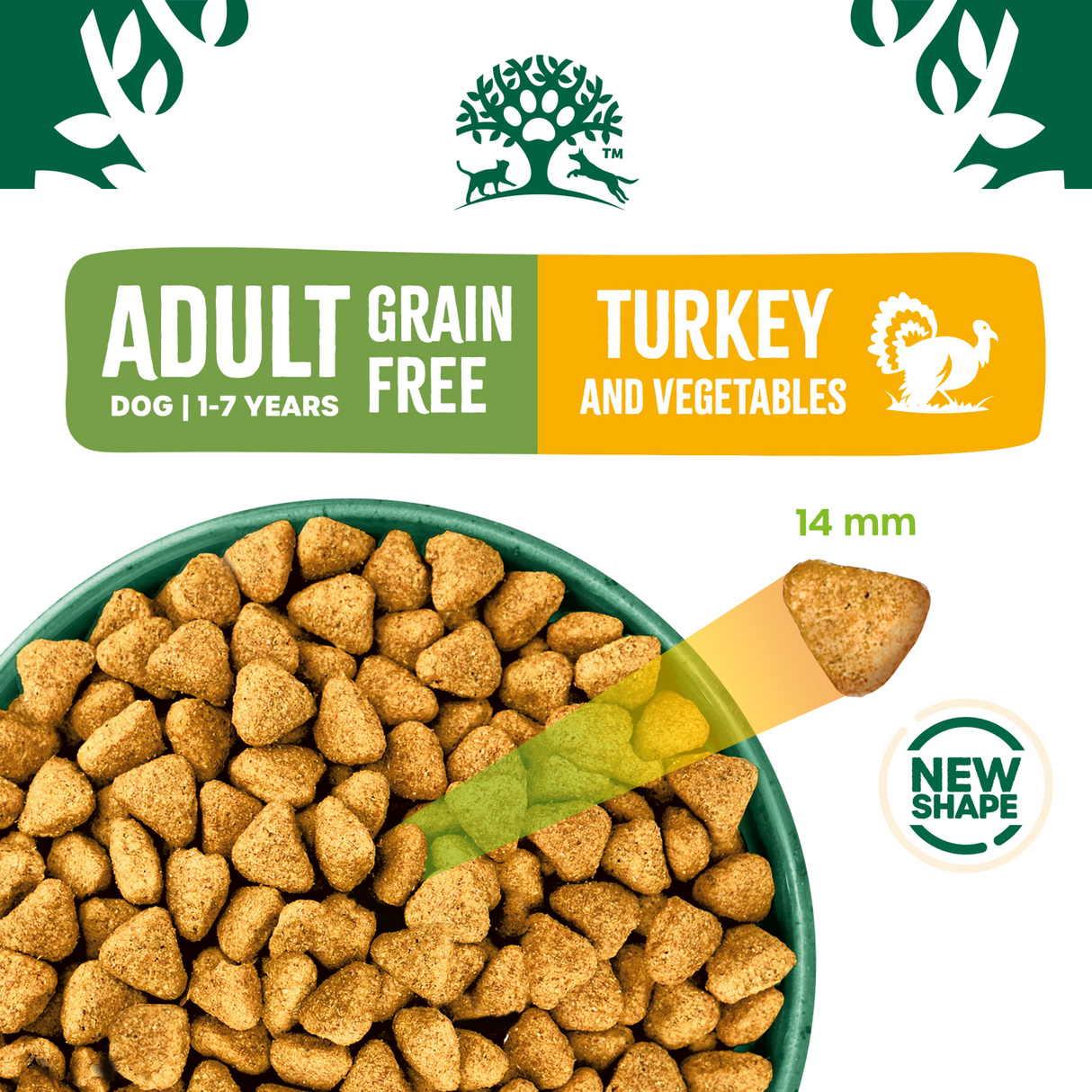 James Wellbeloved Dog - Adult Grain Free Turkey & Veg 1.5kg