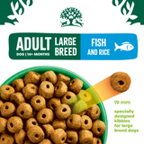 James Wellbeloved Dog - Adult Large Breed Fish & Rice 15kg