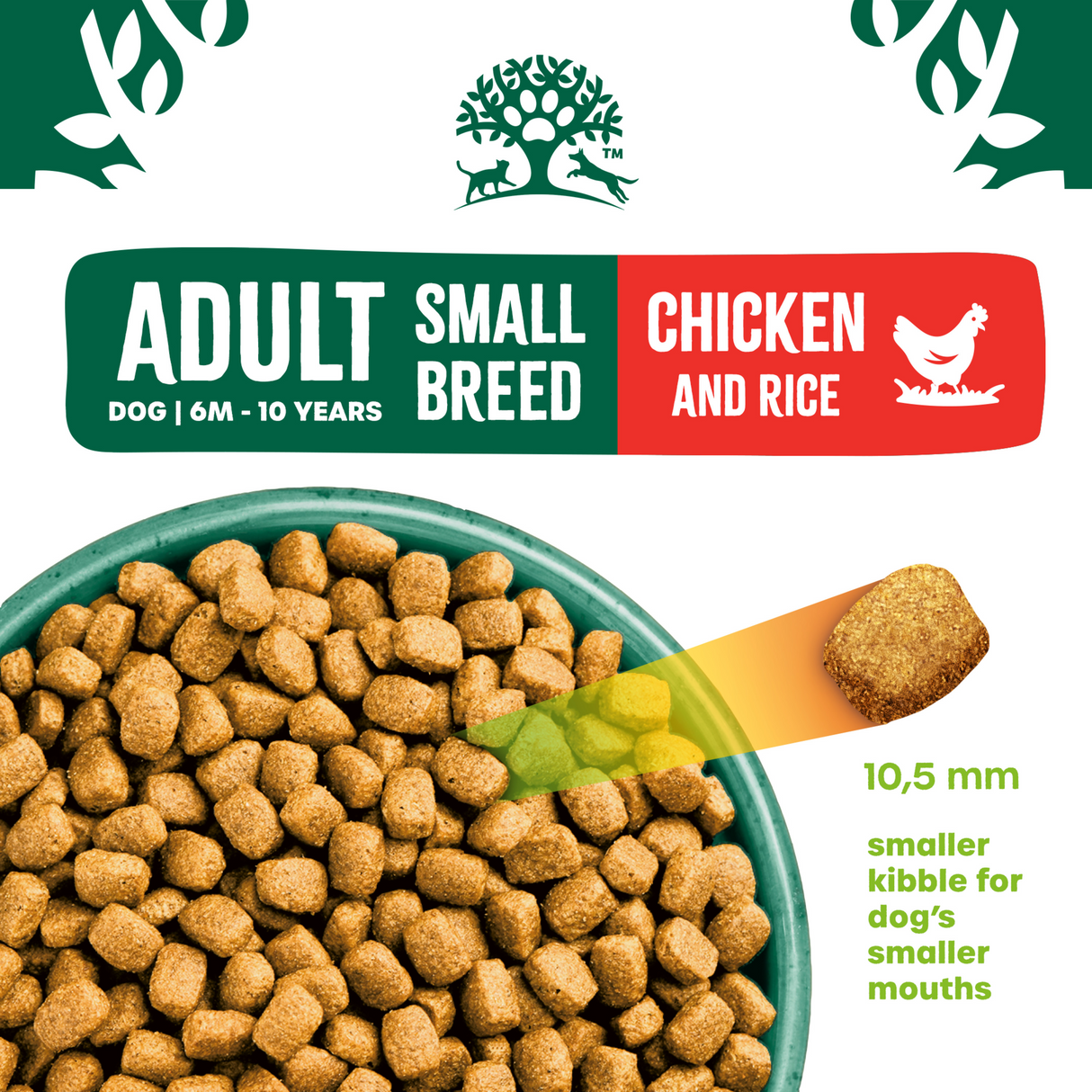 James Wellbeloved Dog - Adult Small Breed Chicken & Rice 7.5kg