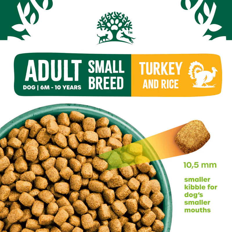 James Wellbeloved Dog - Adult Small Breed Turkey & Rice 7.5kg