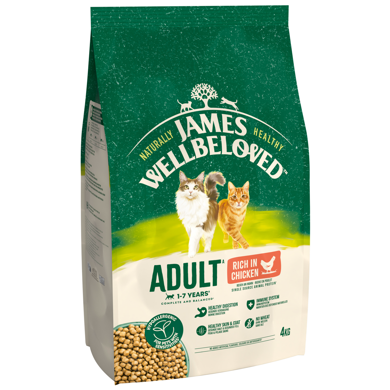 James Wellbeloved Cat - Adult Chicken 4kg