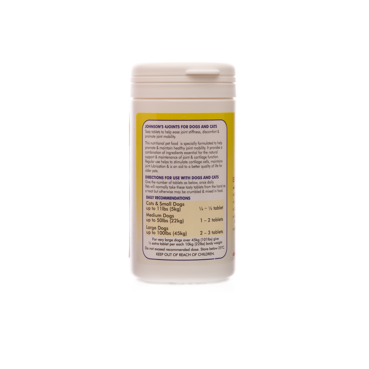 Johnsons 4 Joints Tablets 30 Tablets