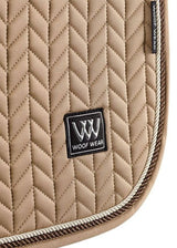 Woof Wear Herringbone Saddle Pad DR Caramel Full