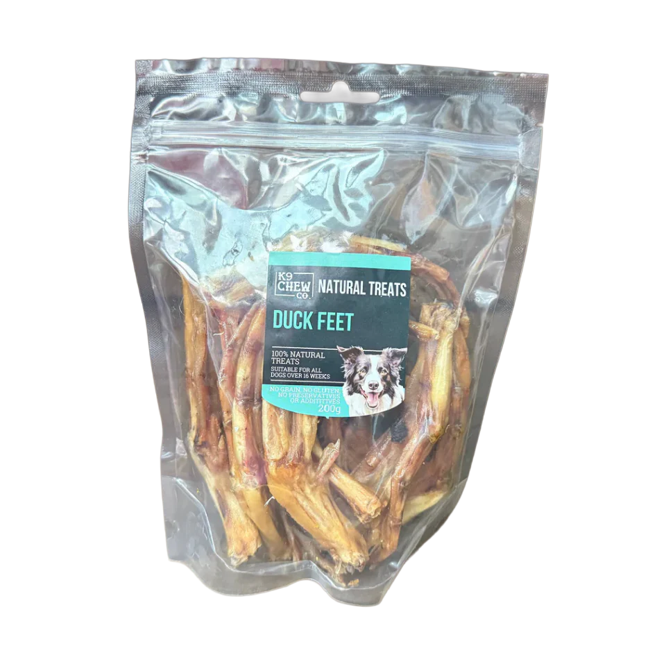 K9 Chew Co Duck Feet 200g